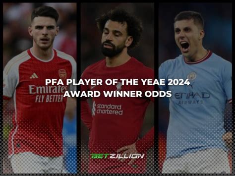 pfa player of the year betting site|Premier League PFA Player of the Year Betting Odds .